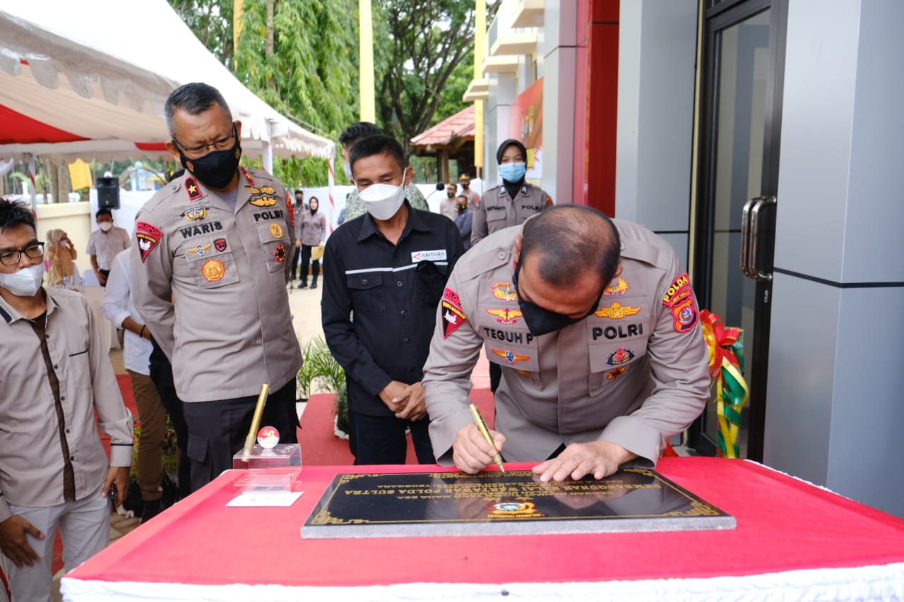 Keren, Polda Sultra Punya Balai Wartawan