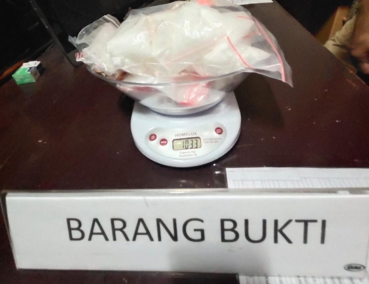 Pengedar Sabu di Kendari Dibekuk Polisi, Sabu 1 Kg Diamankan