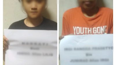 Driver Online dan Wanita di Kendari Diciduk Polisi Karena Simpan Sabu