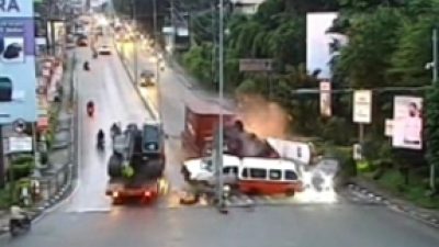 Kecelakaan Beruntun di Kaltim, 21 Orang Tewas