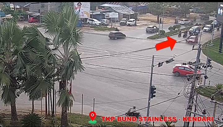 Perwira Polda Sultra Jadi Korban Tabrak Lari di Simpang McDonald,s Kendari