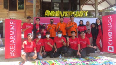 Basarnas Kendari Hadiri Anniversary ke II Kejar Mimpi di Pulau Bokori
