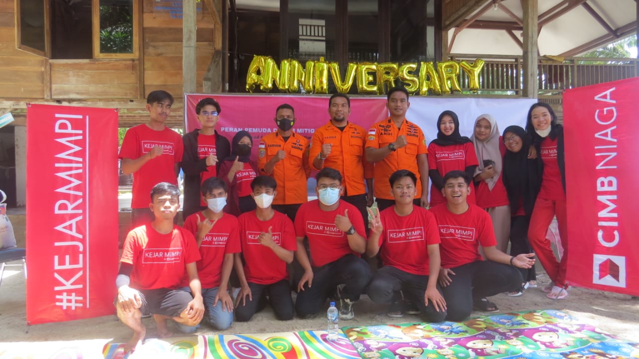 Basarnas Kendari Hadiri Anniversary ke II Kejar Mimpi di Pulau Bokori