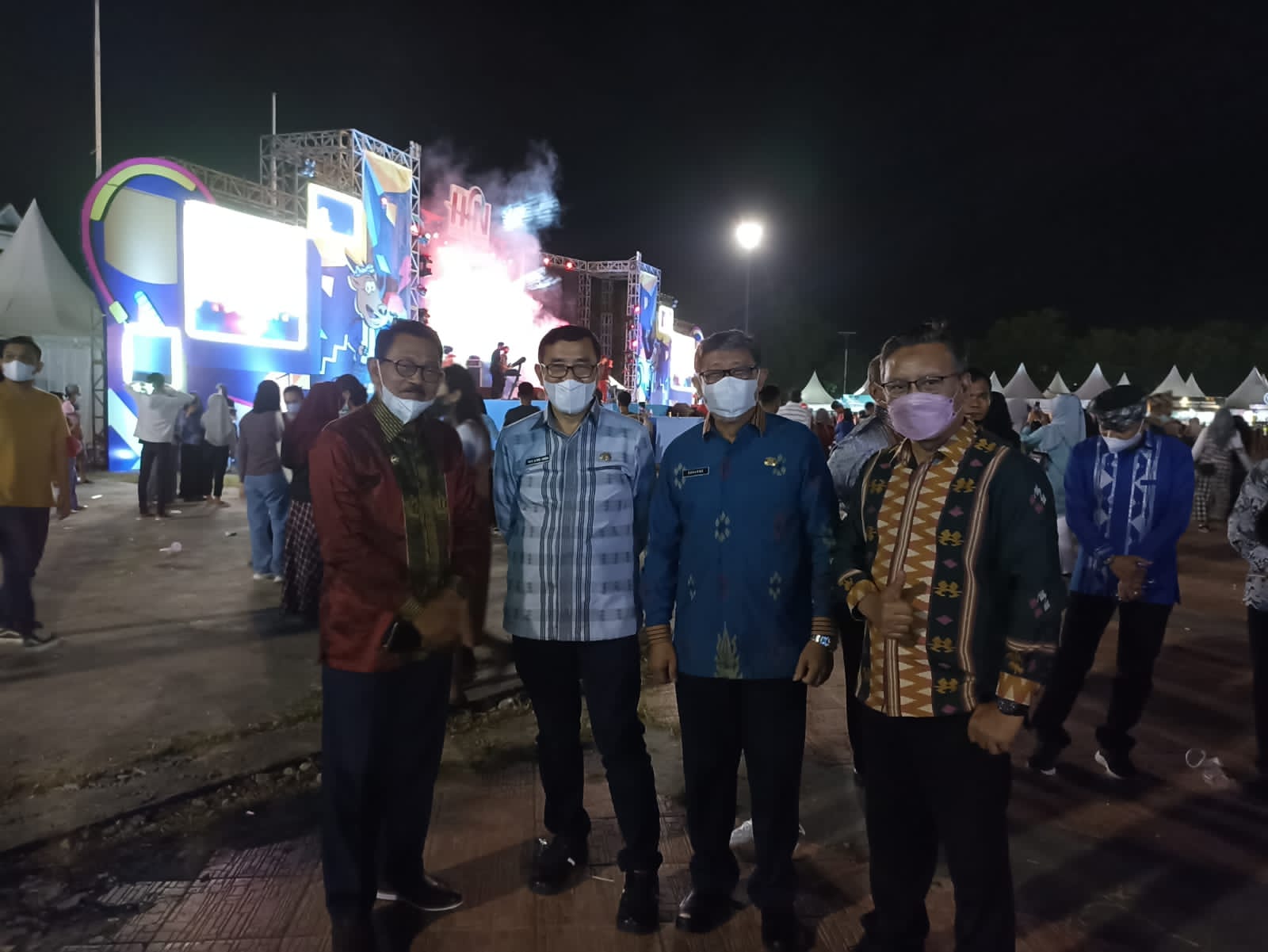 Bupati Butur Hadiri Acara HPN 2022 di Kendari