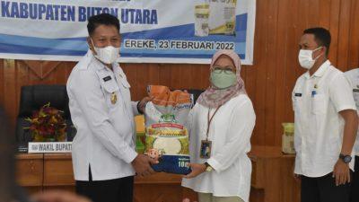 Bulog dan Pemkab Butur Teken MoU Penyaluran Beras ASN