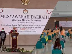 Sulwan Aboenawas Minta Dharma Wanita Ikut Mensukseskan Program Pemkab Koltim