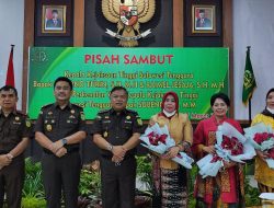 Pisah Sambut Kajati, Sarjono Bangga Pernah Mengabdi di Sultra