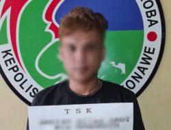 Miliki Sabu, Satu Warga Asinua Dibekuk Polisi di Depan RSUD Konawe