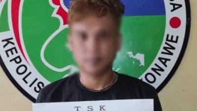 Miliki Sabu, Satu Warga Asinua Dibekuk Polisi di Depan RSUD Konawe