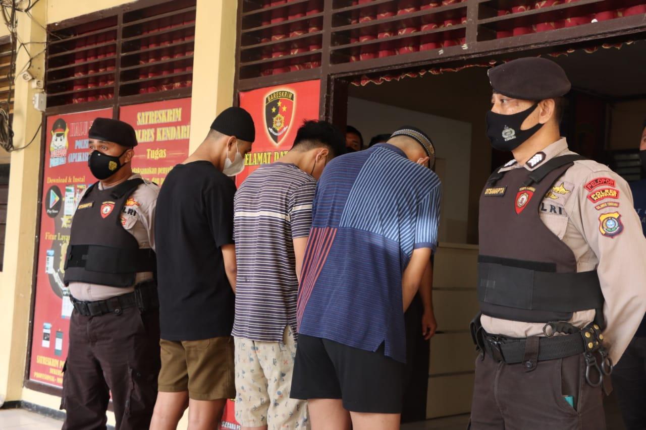 3 Remaja di Kendari Keroyok Pria Pakai Sajam Ditangkap Polisi, 2 Buron