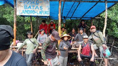 Babak Baru, Warga Landipo Buat Rumah Jaga Sebagai Bentuk Perlawanan ke Mafia