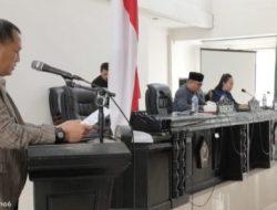 Dewan Gelar Rapat Paripurna Penandatanganan Nota Kesepahaman RAPBD-P 2022
