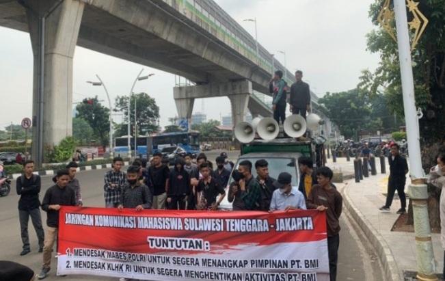 PT BMI Kebal Hukum, Sudah di Police Line Tetap Beroperasi, Polda Sultra Apa Daya