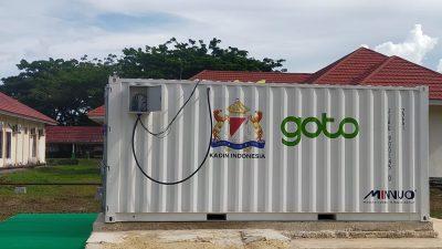 RSUD Kendari Terima Satu Kontainer Mesin Oksigen dari Kadin Sultra