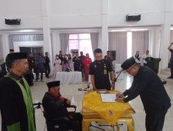 PAW Anggota DPRD Konawe Suharto Dilantik Gantikan Murni Tombili