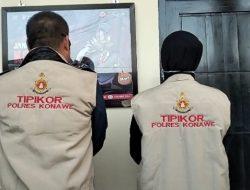 Bangun Kantor BUMDES Tanpa Surat Hibah, Oknum Kades dan Istri di Konawe Ditahan Polisi