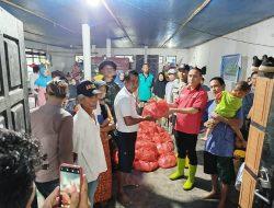 Korban Banjir Pondidaha Dapat Bantuan dari Wakil Ketua DPRD Konawe