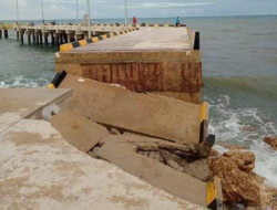 Telan Anggaran Miliaran Rupiah, Pembangunan Jembatan Munse Yang Roboh, Kembali Jadi Sorotan