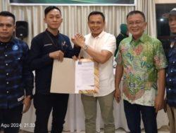 Pilkada Konawe 2024, Partai Prima Serahkan SK Dukungan Pada Balon YA-SYAM