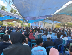 Ribuan Warga Pulau Batu Atas Antusias Sambut Paslon ASR-Hugua