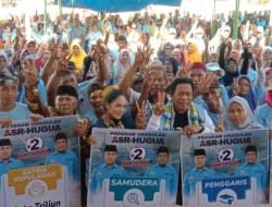 Ribuan Simpatisan Sambut Hangat ASR-Hugua di Buteng, Tawarkan Delapan Program Unggulan