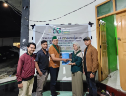 Caketum Badko HMI Sultra Sarlan Lario Secara Resmi Mengembalikan Formulir Pendaftaran