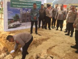 Kapolda Sultra Lakukan Peletakan Batu Pertama Pembangunan Perumahan Bersubsidi untuk Polri
