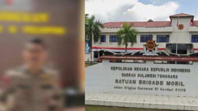Oknum Brimob Bripda LRH yang Diduga Tak Bertanggung Jawab, Kini Ditahan di Sat Brimob Polda Sultra