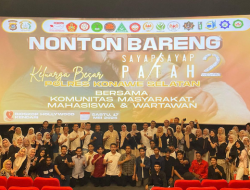 Polres Konsel Gelar Nobar Film ‘Sayap-Sayap Patah 2’, Bersama Mahasiswa dan Masyarakat
