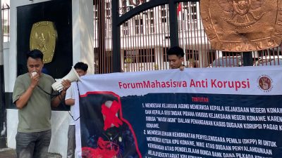 Mahasiswa Anti Korupsi Desak KPU RI dan Kejagung Tuntaskan Dugaan Korupsi di KPU Konawe
