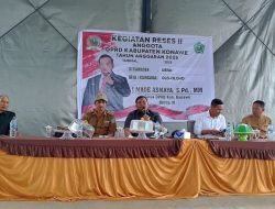 Masa Reses II Tahun 2025, Ketua DPRD Konawe Serap Aspirasi di Kecamatan Uepai