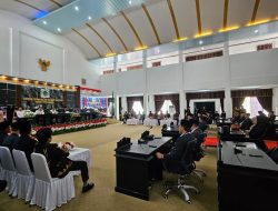 DPRD Konawe Menggelar Rapat Paripurna Mendegarkan Pidato Bupati